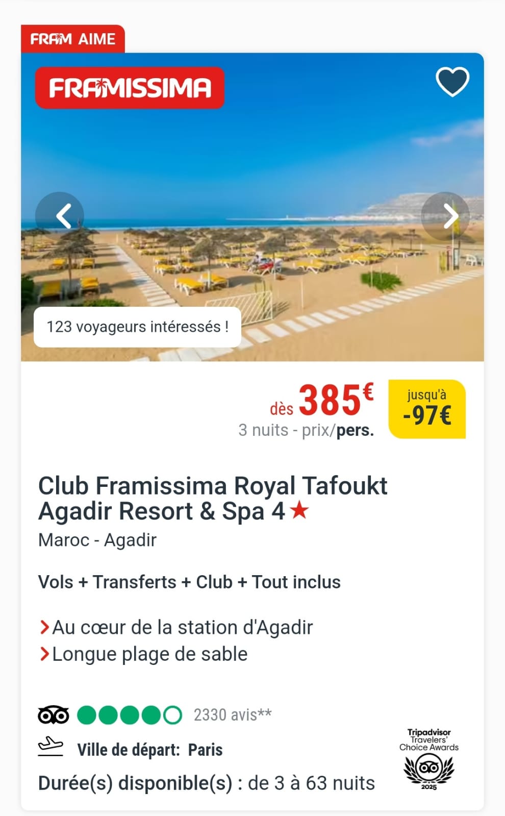 FRAMISSIMA ROYAL AGADIR
